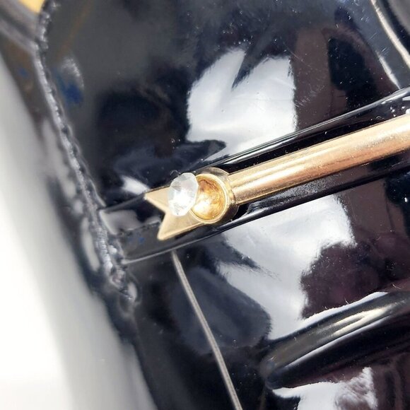 Men's patent Leather Lined Dress Oxfords Derby Formal Shoes Size 43/ US 9.5 - Picture 14 of 14